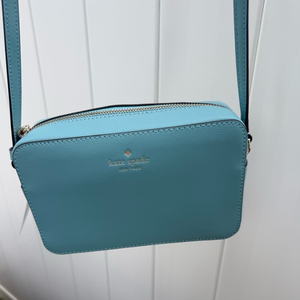 Kate Spade Sienna Crossbody bag Leather Smoky Blue